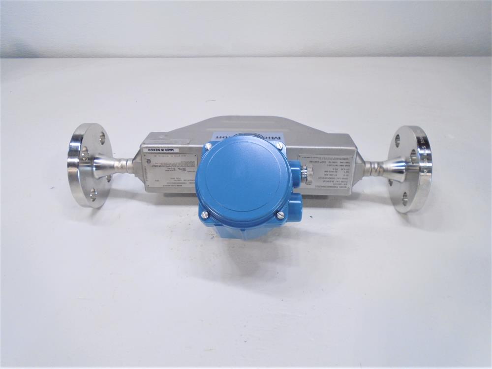 Micro Motion 1" x 1/2" 300# 316SS Coriolis Flowmeter F050SB05C2BAEZZZZ